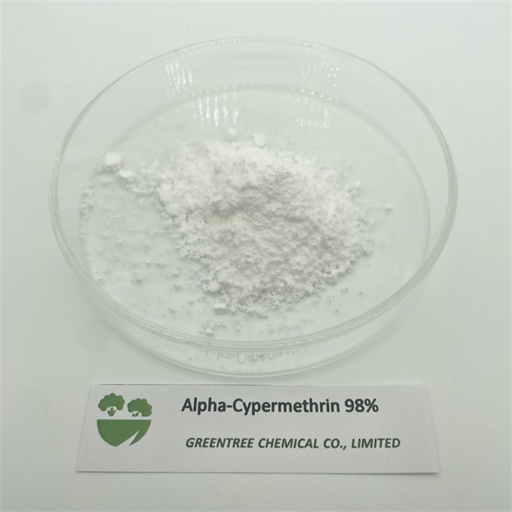 Agrokimia Racun Perosak Produk Racun Serangga Alpha-Cypermethrin 98 peratus Tc di China