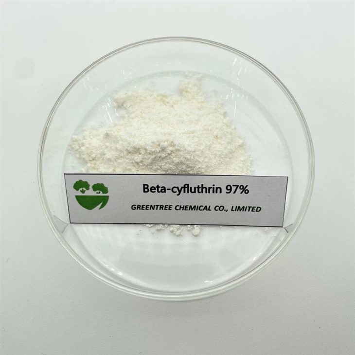 CAS 68359-37-5 Beta-Cyfluthrin 97% Bahan Kimia Pertanian TC Racun Perosak Perosak