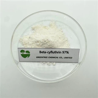C22H18Cl2FNO3 Beta-Cyfluthrin 97% TC Perlindungan Tanaman Insektisida
