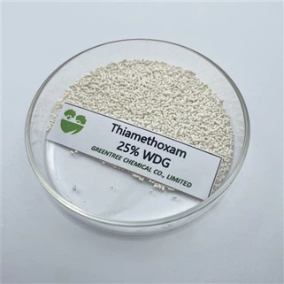 CAS NO. 153719-23-4 Racun serangga 25 peratus Thiamethoxam WDG C8H10ClN5O3S Untuk Dijual