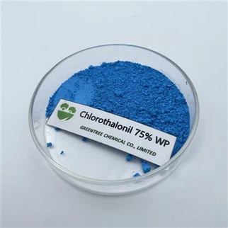 CAS NO. 1897-45-6 Racun kulat Chlorothalonil 75% Wp Serbuk Biru